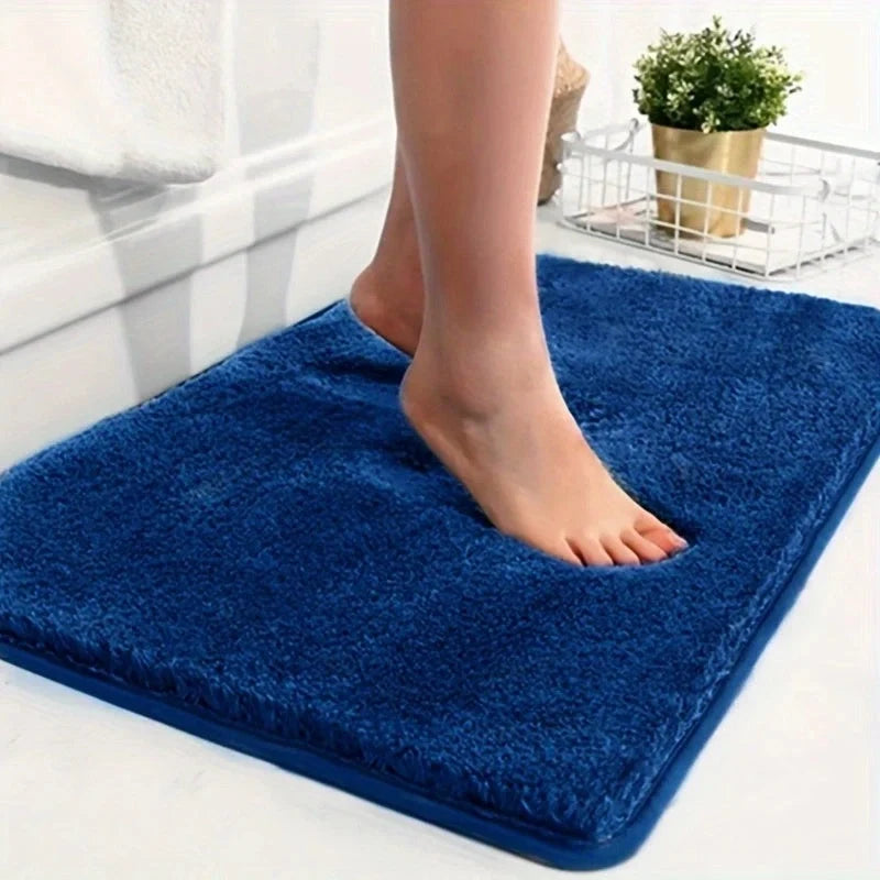 Absorbent Bath Mat LuxaMat Soft Padded Absorbent & Non-Slip, view 5 - Elena Harper