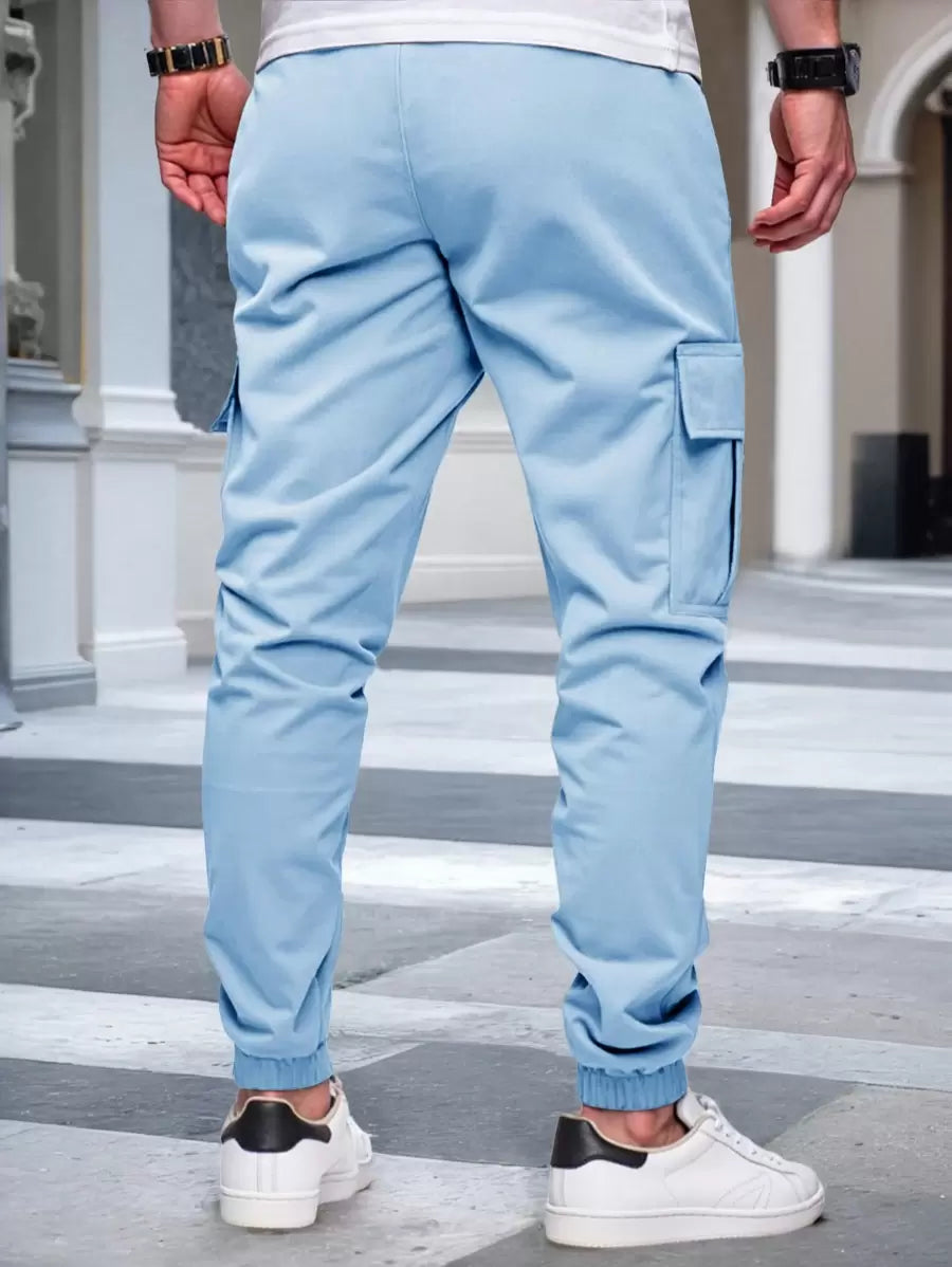RICCARDO | LIGHTWEIGHT CARGO JOGGERS WITH POCKETS