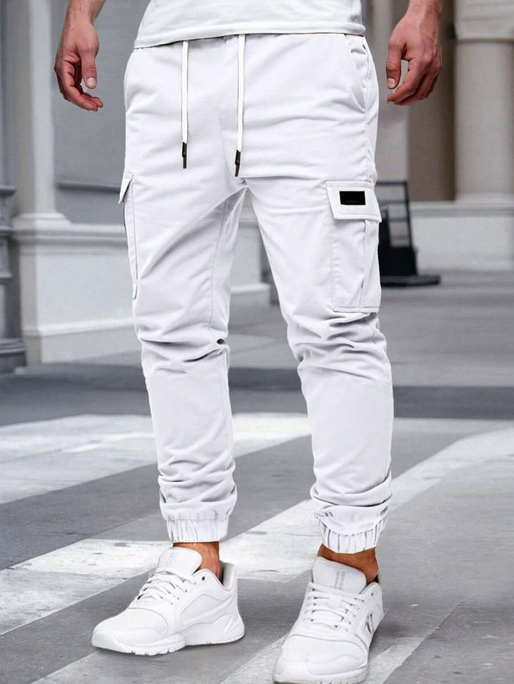 RICCARDO | LIGHTWEIGHT CARGO JOGGERS WITH POCKETS