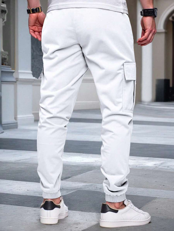 RICCARDO | LIGHTWEIGHT CARGO JOGGERS WITH POCKETS