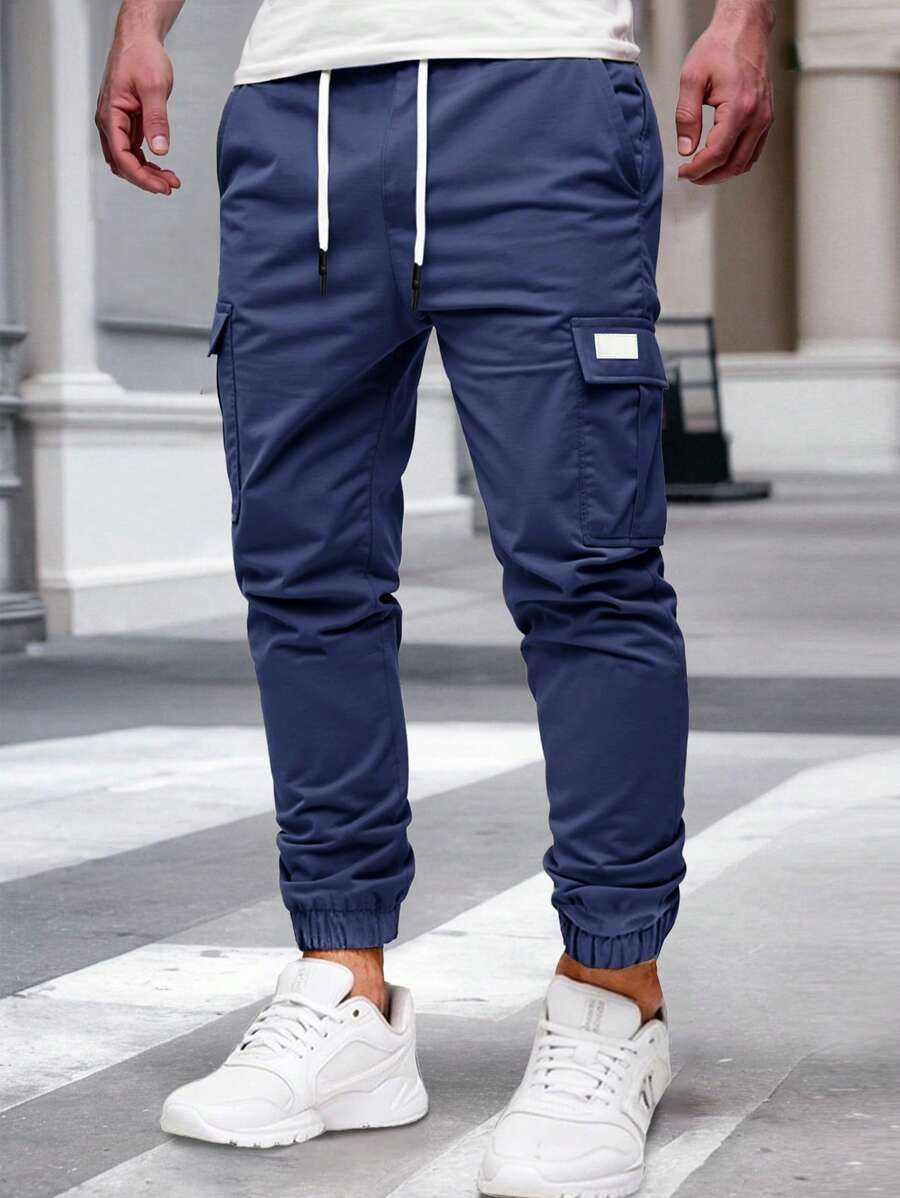 RICCARDO | LIGHTWEIGHT CARGO JOGGERS WITH POCKETS