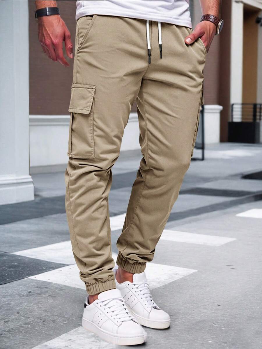 RICCARDO | LIGHTWEIGHT CARGO JOGGERS WITH POCKETS