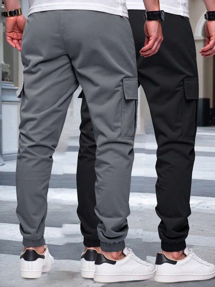 RICCARDO | LIGHTWEIGHT CARGO JOGGERS WITH POCKETS