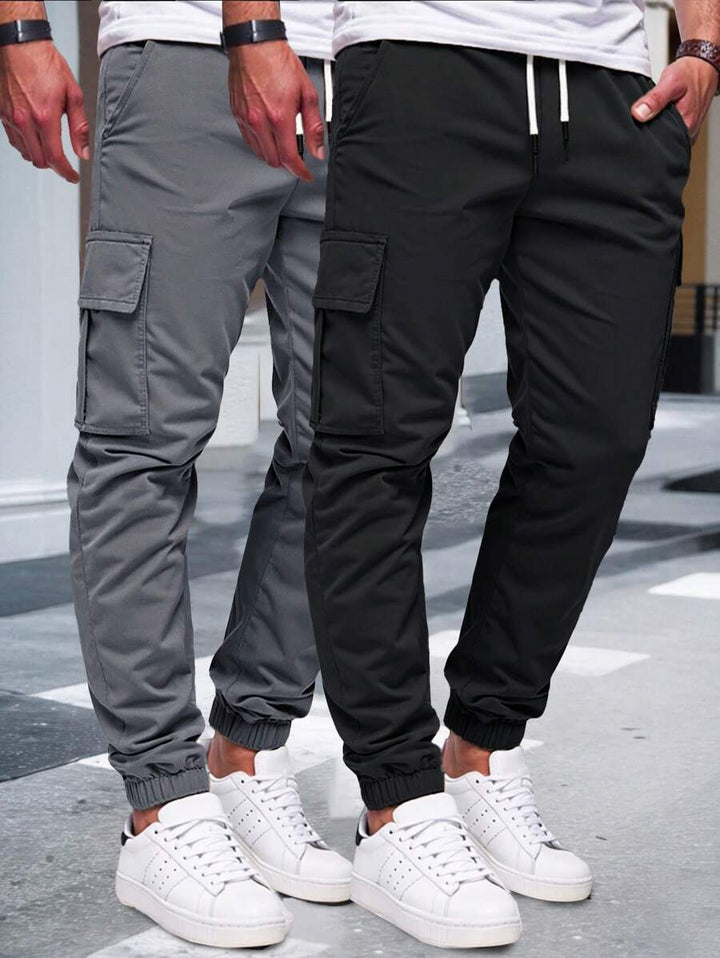 RICCARDO | LIGHTWEIGHT CARGO JOGGERS WITH POCKETS