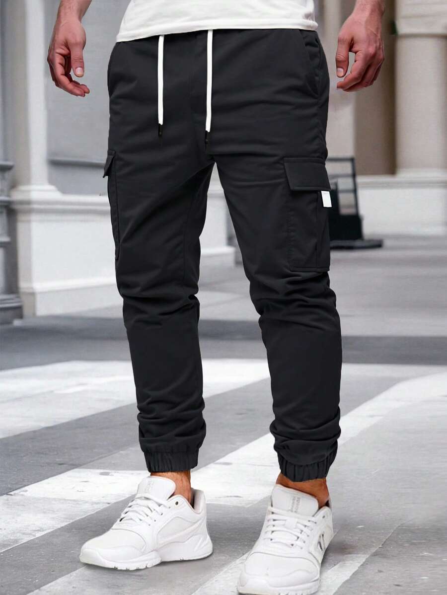 RICCARDO | LIGHTWEIGHT CARGO JOGGERS WITH POCKETS