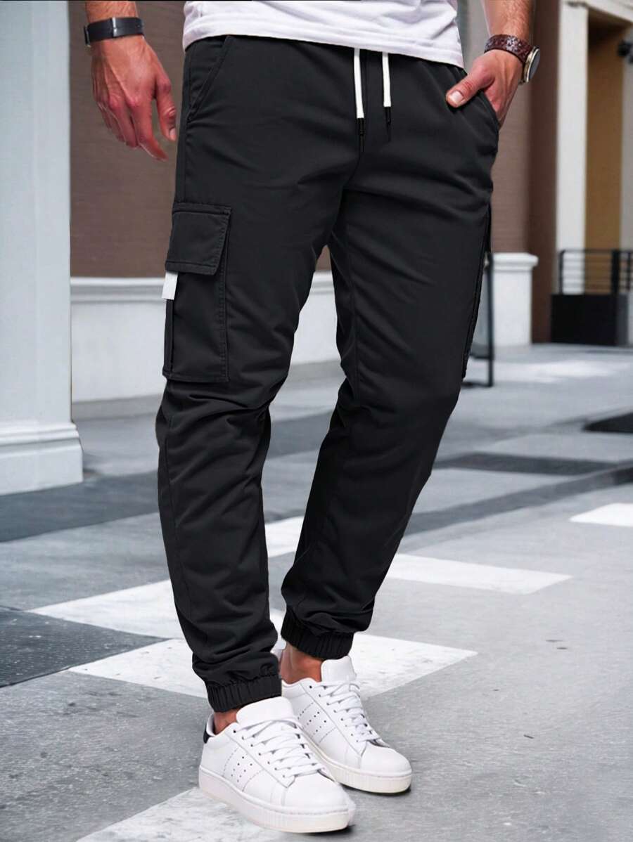 RICCARDO | LIGHTWEIGHT CARGO JOGGERS WITH POCKETS