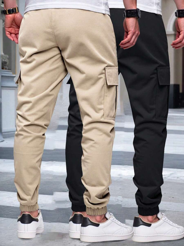 RICCARDO | LIGHTWEIGHT CARGO JOGGERS WITH POCKETS