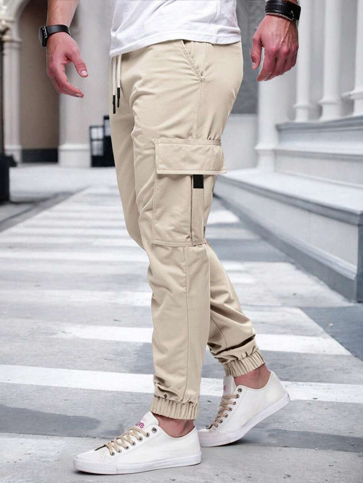 RICCARDO | LIGHTWEIGHT CARGO JOGGERS WITH POCKETS