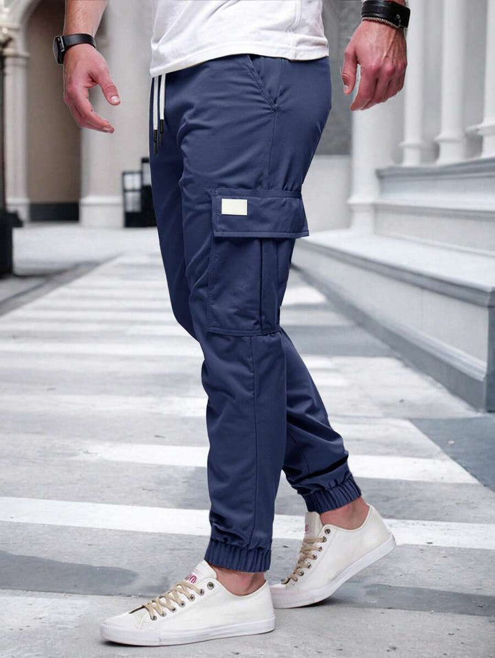 RICCARDO | LIGHTWEIGHT CARGO JOGGERS WITH POCKETS