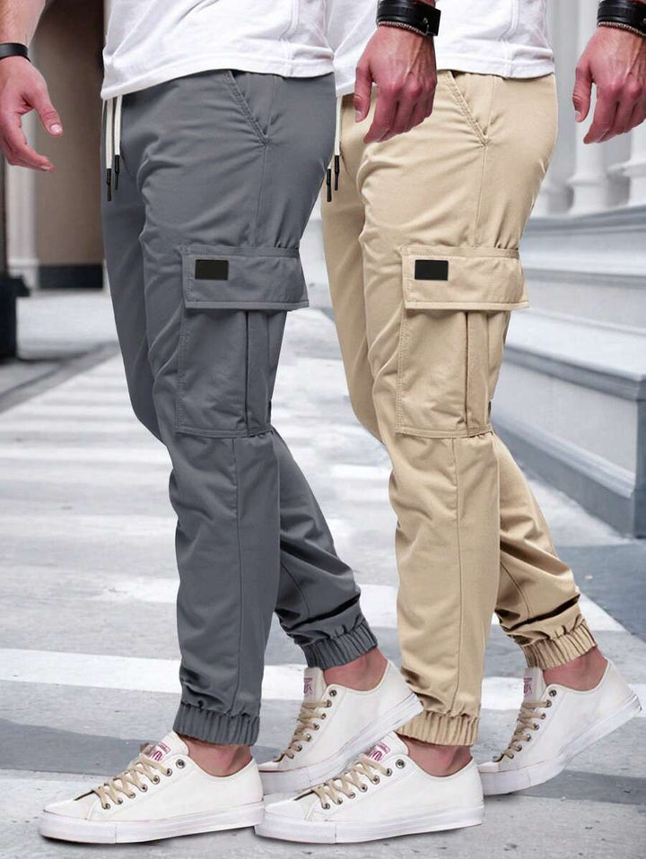 RICCARDO | LIGHTWEIGHT CARGO JOGGERS WITH POCKETS