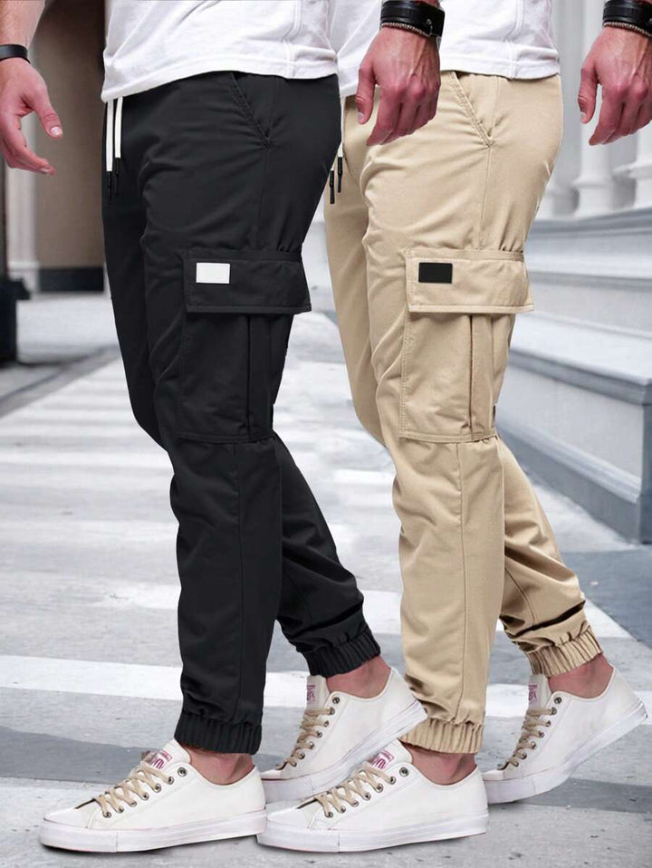 RICCARDO | LIGHTWEIGHT CARGO JOGGERS WITH POCKETS