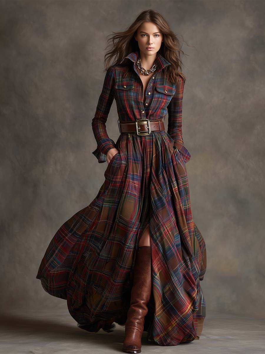 Mandy™  |  Belt Shirt Dress