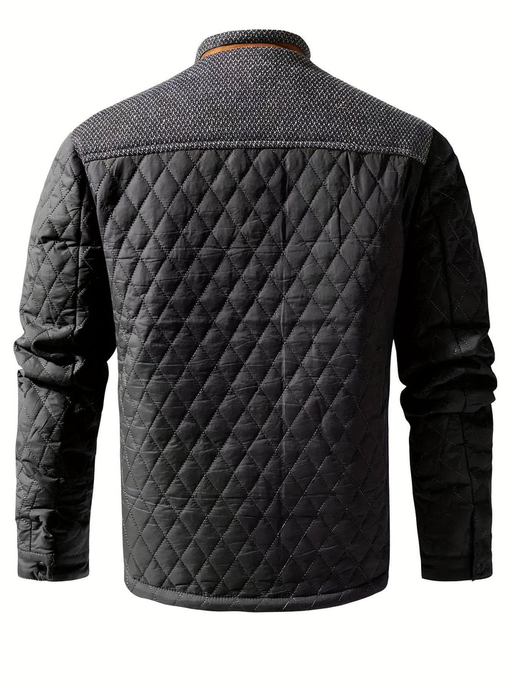 Vincent - Elegant Padded Down Jacket with High Collar