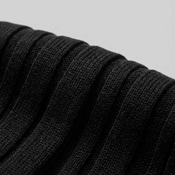 The Velluto Ribbed Knit Polo