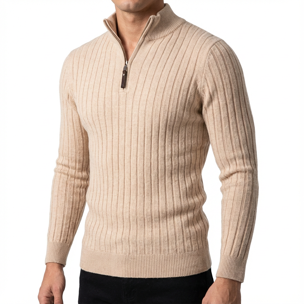 The L'Artisan Wool Quarter Zip