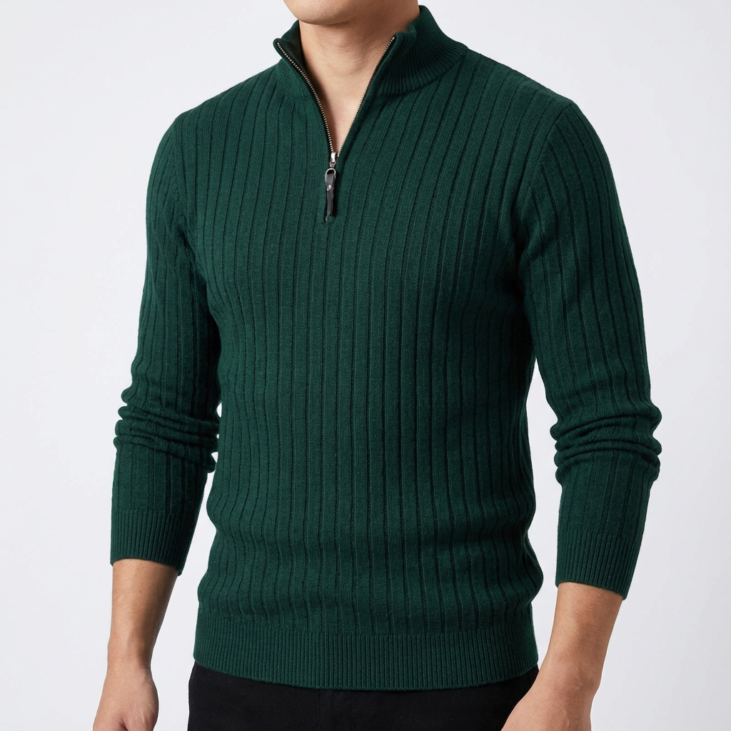 The L'Artisan Wool Quarter Zip