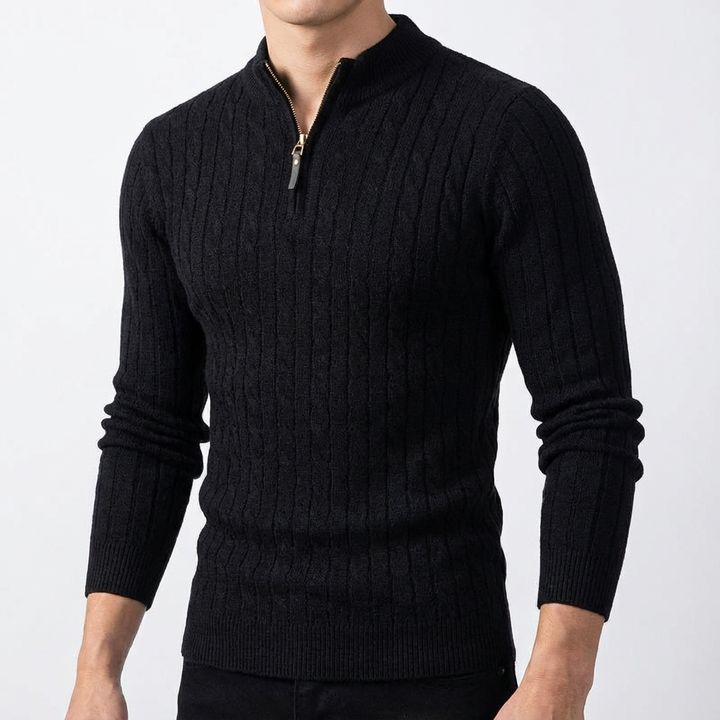 The L'Artisan Wool Quarter Zip