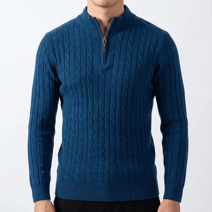 The L'Artisan Wool Quarter Zip