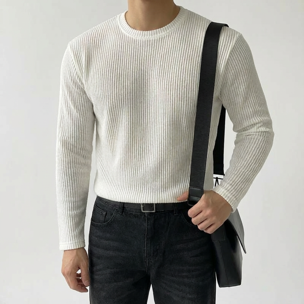 The Amalfi Cotton Knit Sweater