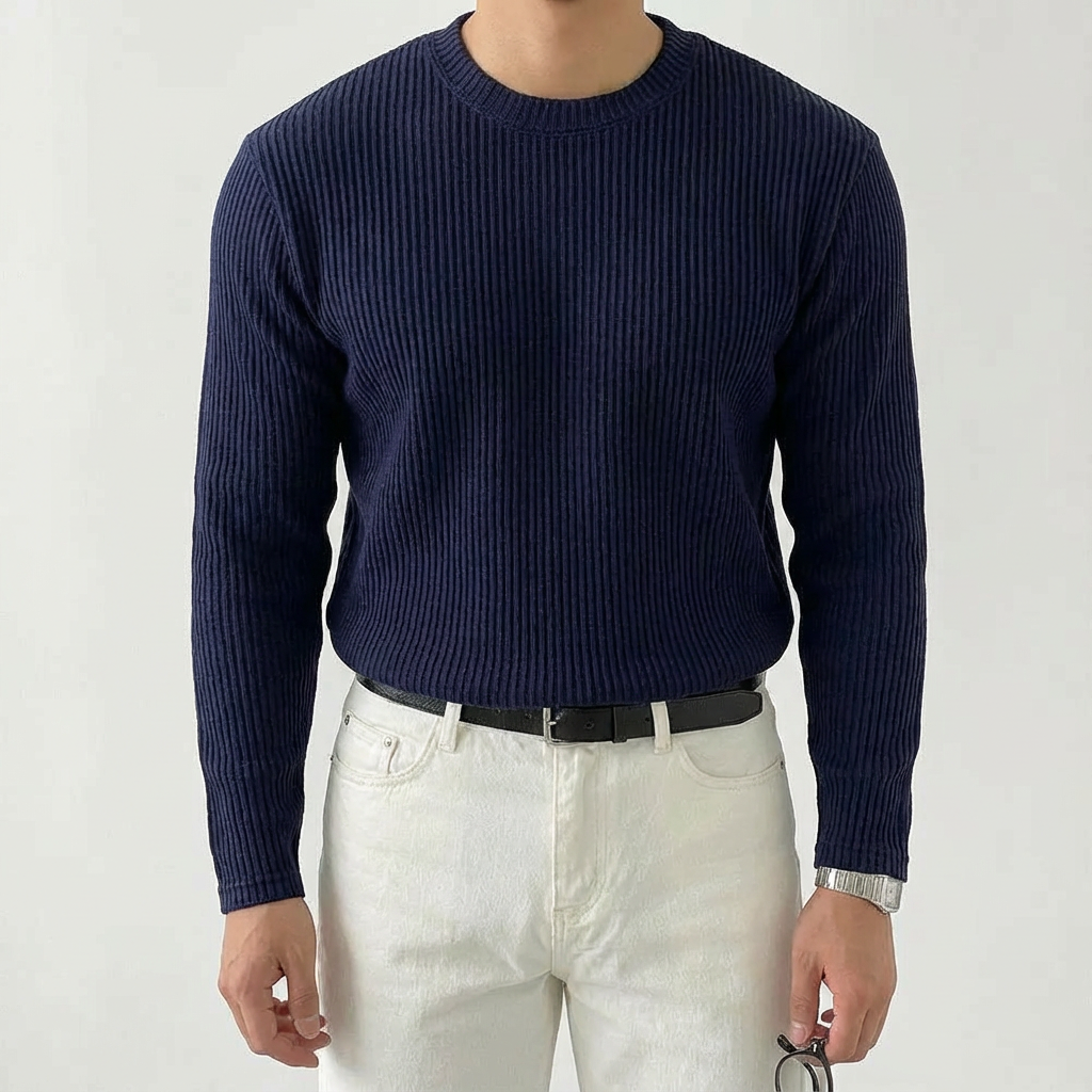 The Amalfi Cotton Knit Sweater