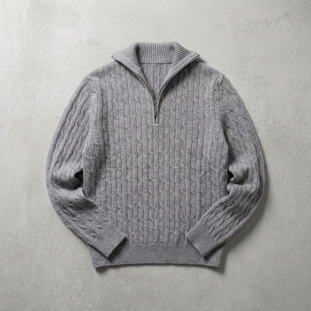 Monaco Merino Half-Zip