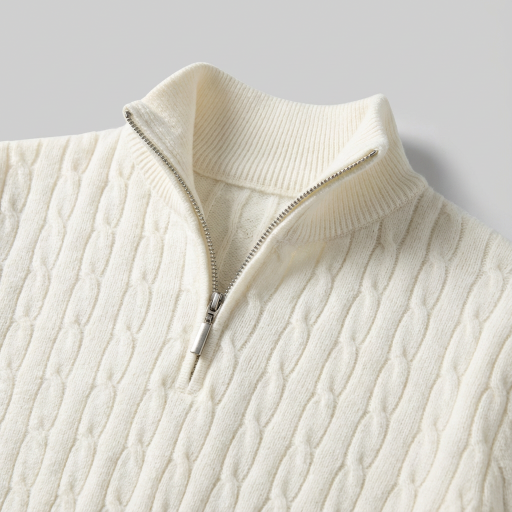 Monaco Merino Half-Zip
