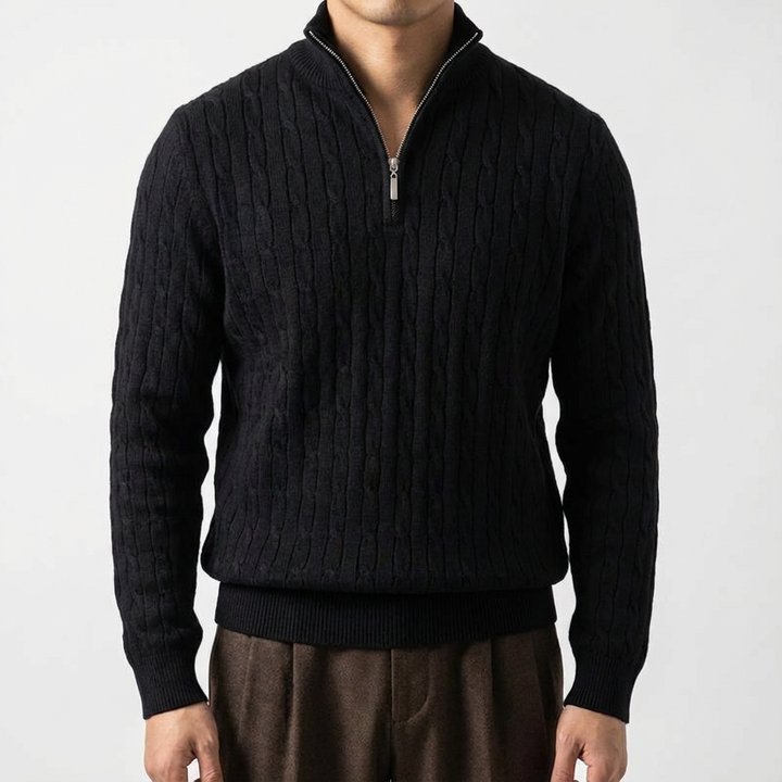 Monaco Merino Quarter-Zip