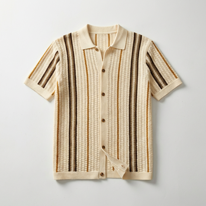 Monaco Knit Polo Shirt