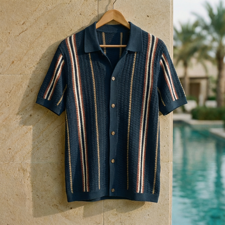 Sienna Cotton Knit Polo