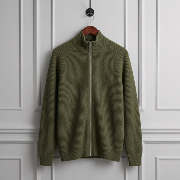 Ravello Wool Zipper Vest