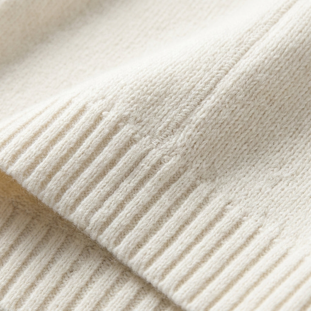 Bravelle Soft White Hooded Sweater Coat