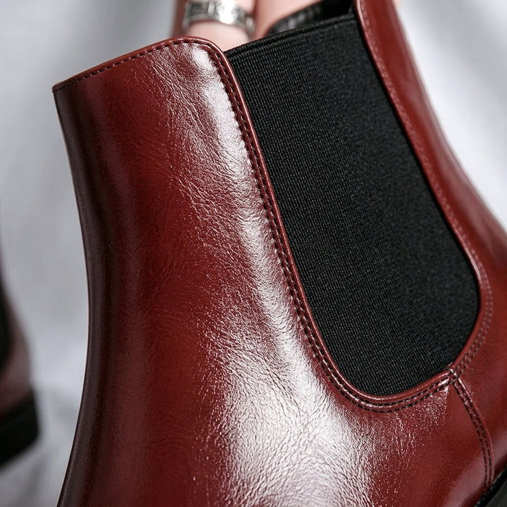 Eldric Premium Leather Chelsea Boots