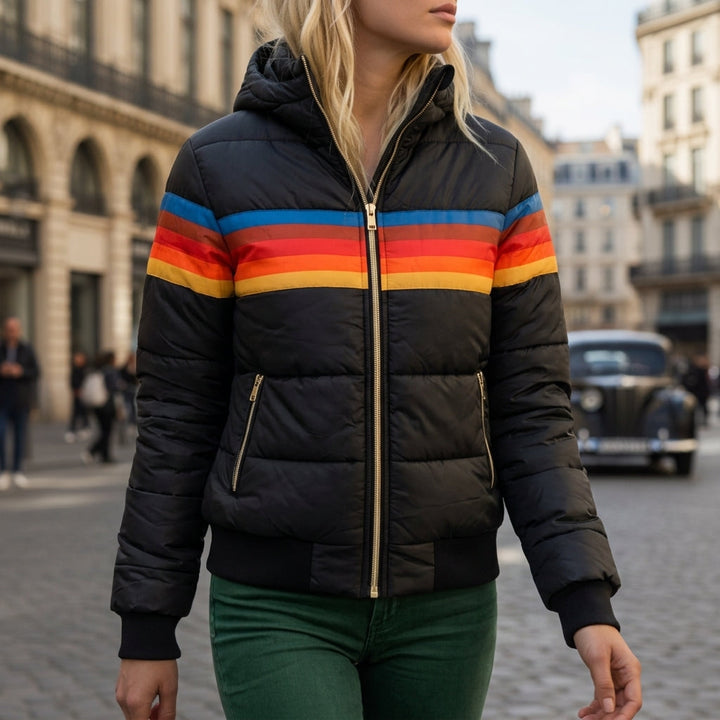 Bavellea Quilted Jacket with Hood