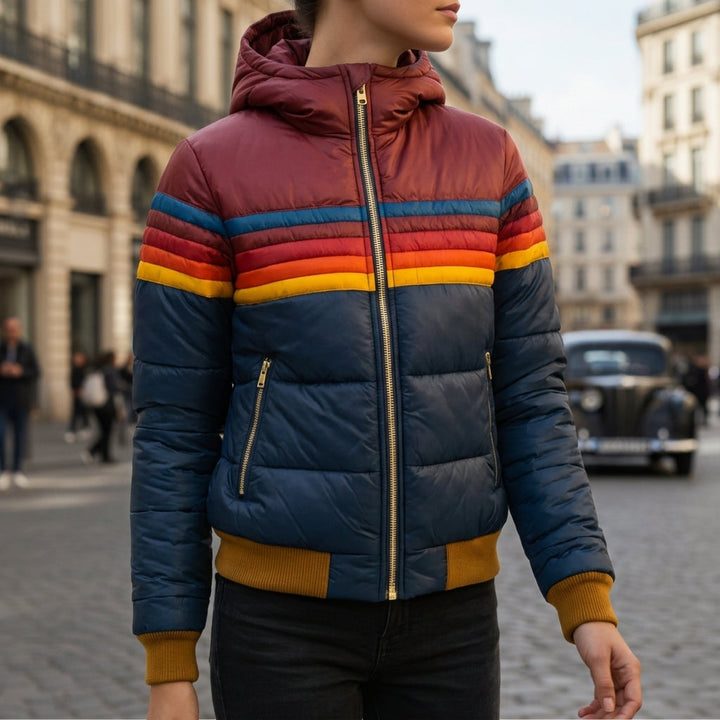 Bavellea Quilted Jacket with Hood