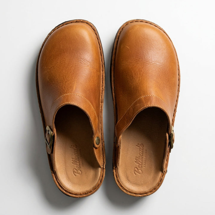 Brennaro Orthopedic Leather Clogs