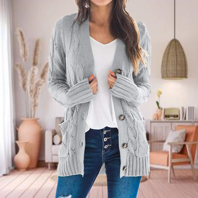 Casual Knitted Cardigan