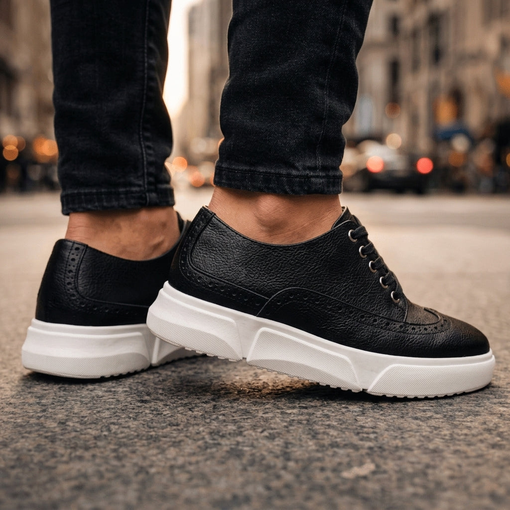 Camogli Leather Brogue Sneakers
