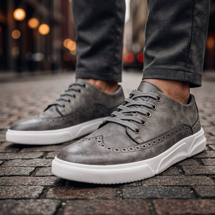 Camogli Leather Brogue Sneakers