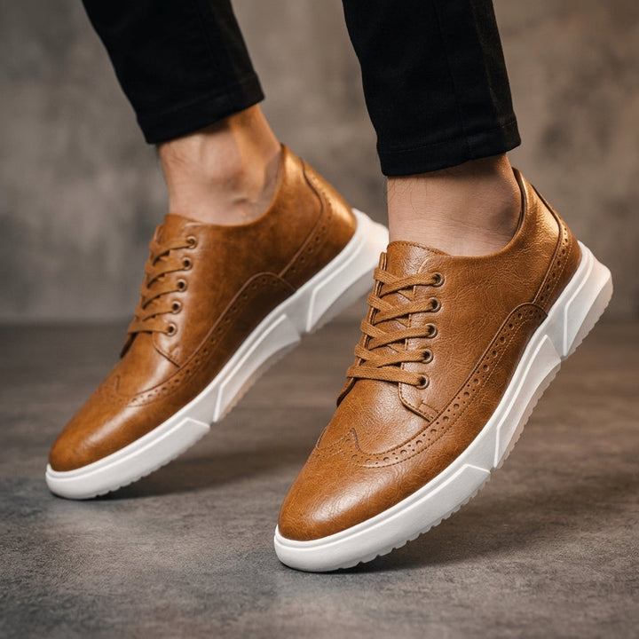 Camogli Leather Brogue Sneakers