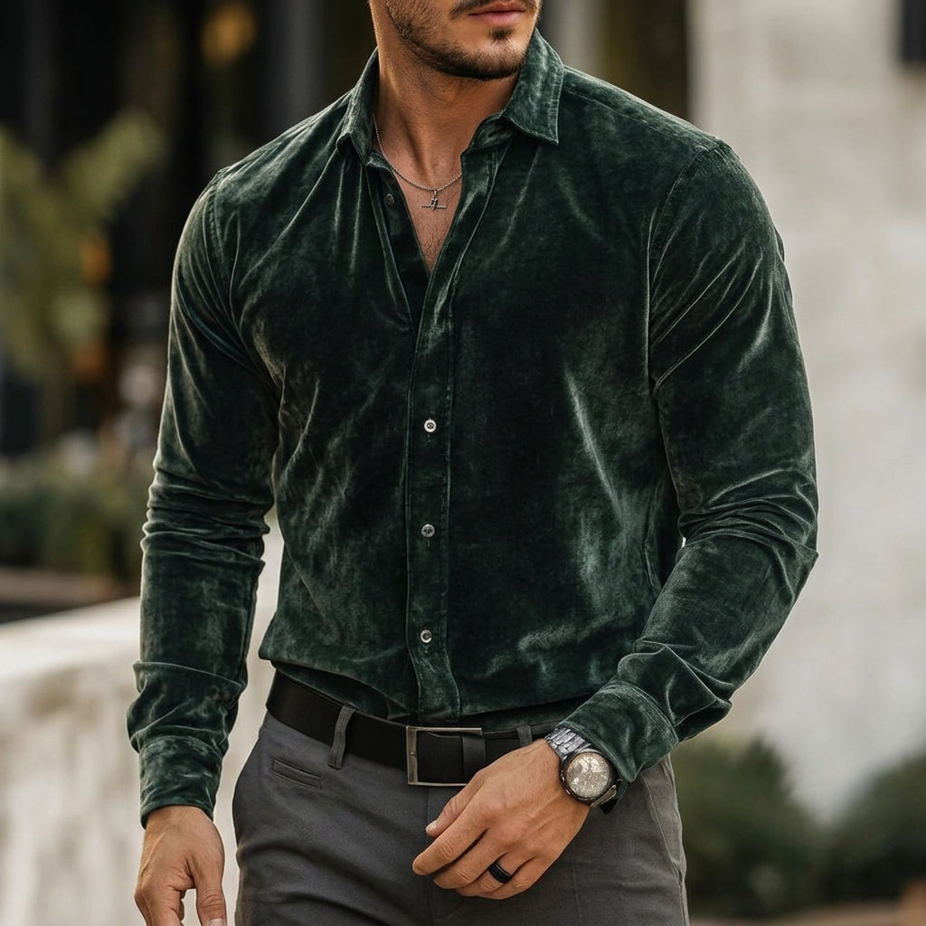 Bonifacio Velvet Shirt
