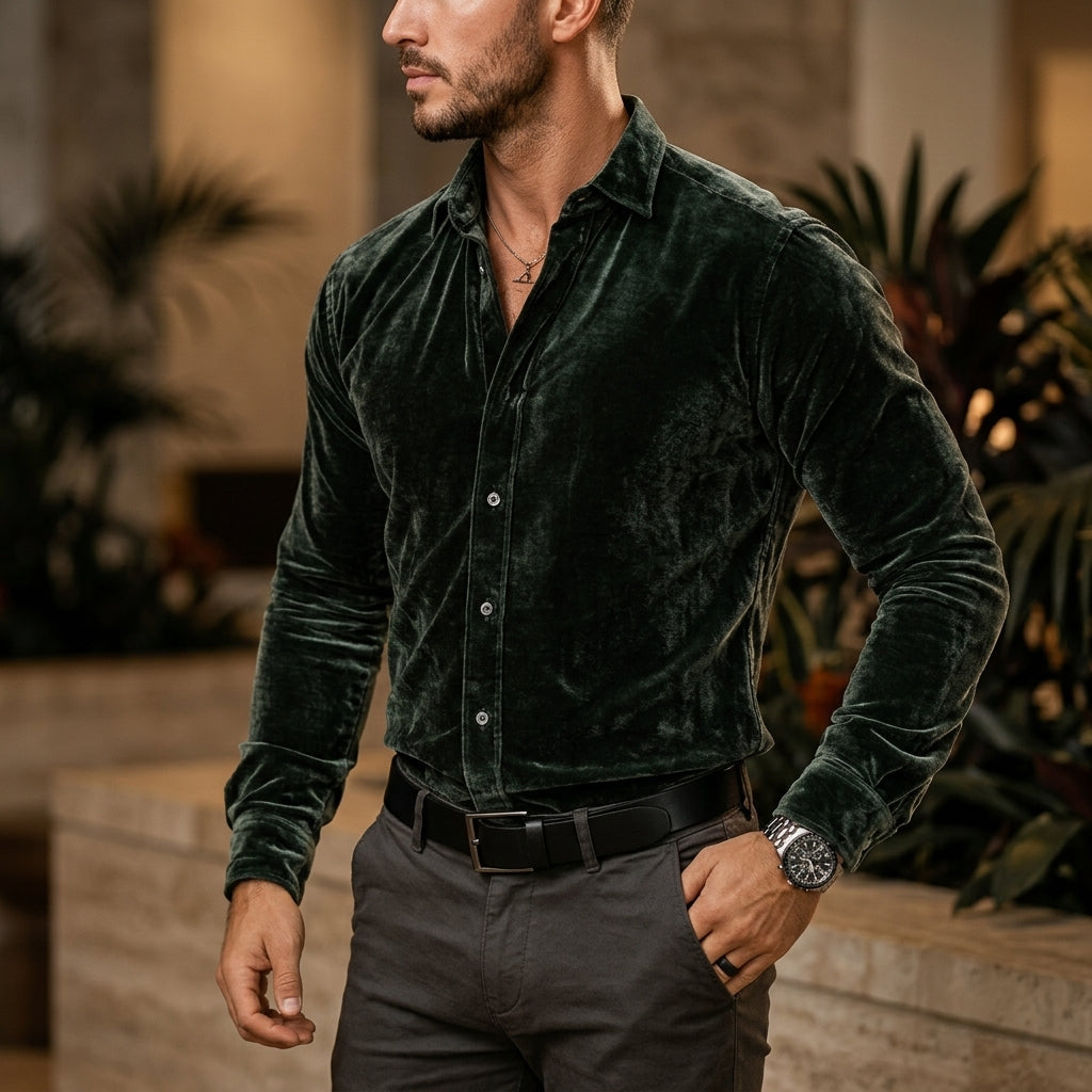 Bonifacio Velvet Shirt