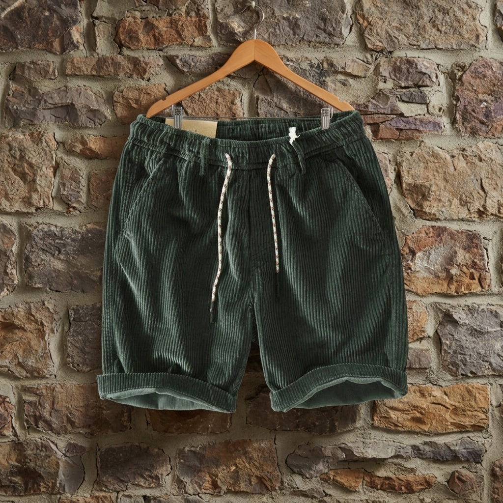 Calais Corduroy Drawstring Shorts