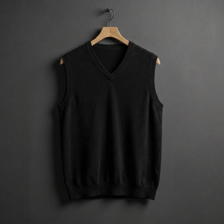 Alderton Cashmere V-Neck Vest