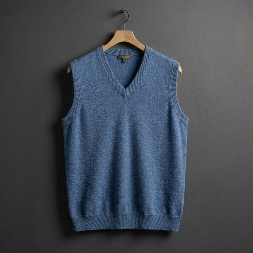 Alderton Cashmere V-Neck Vest