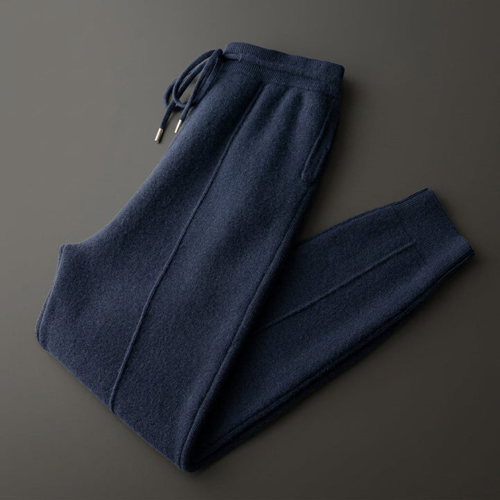 Bergamo Soft Cashmere Drawstring Trousers