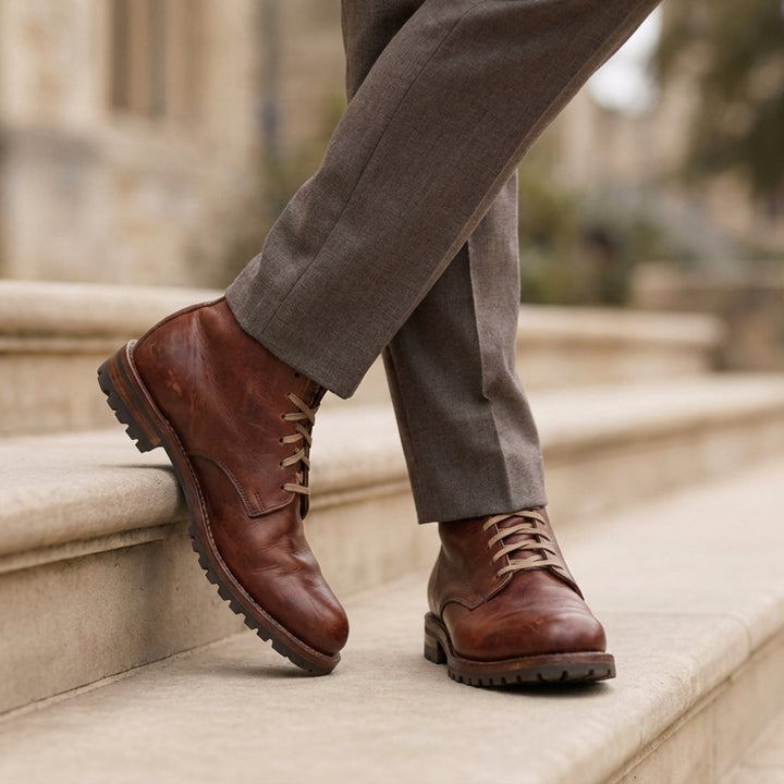 Aegina Classic Lace-Up Boots