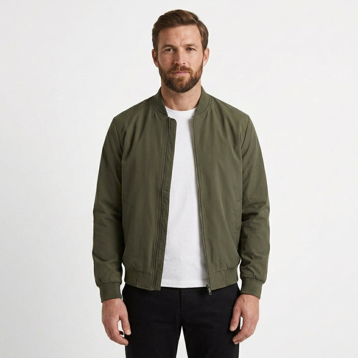Lightweight Zip-Up Casual Jacket For Men