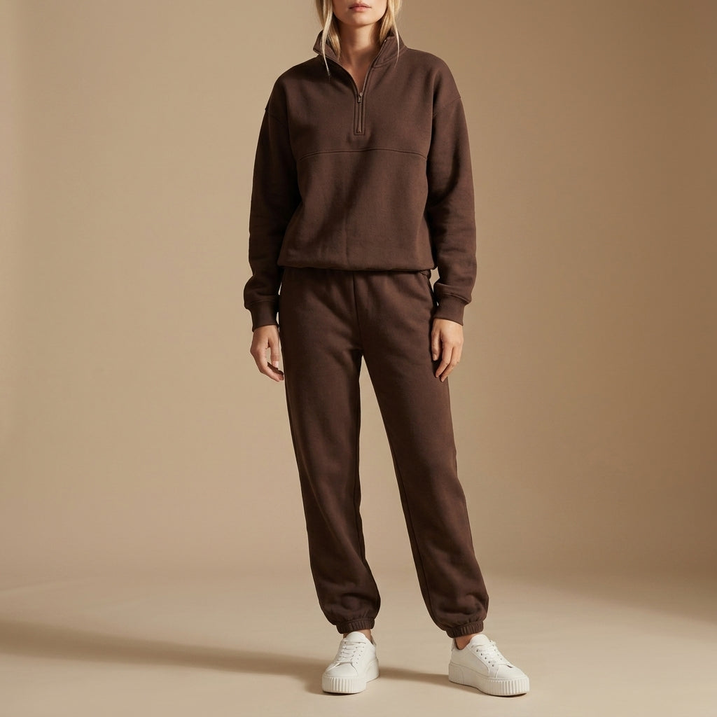 Bonifacio Quarter-Zip Tracksuit Set