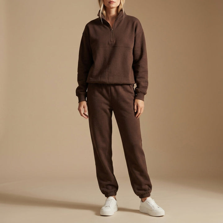 Bonifacio Quarter-Zip Tracksuit Set