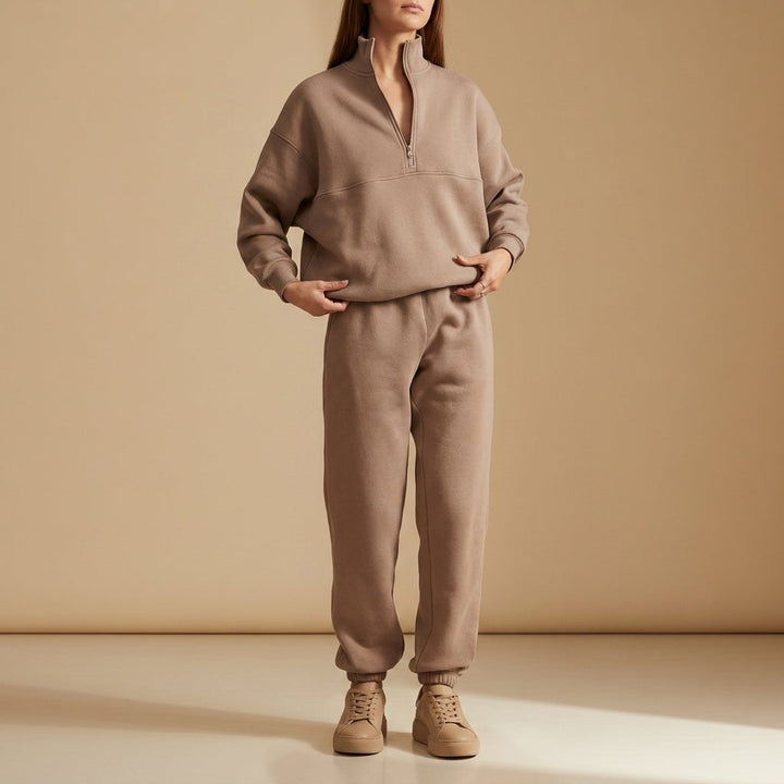 Bonifacio Quarter-Zip Tracksuit Set